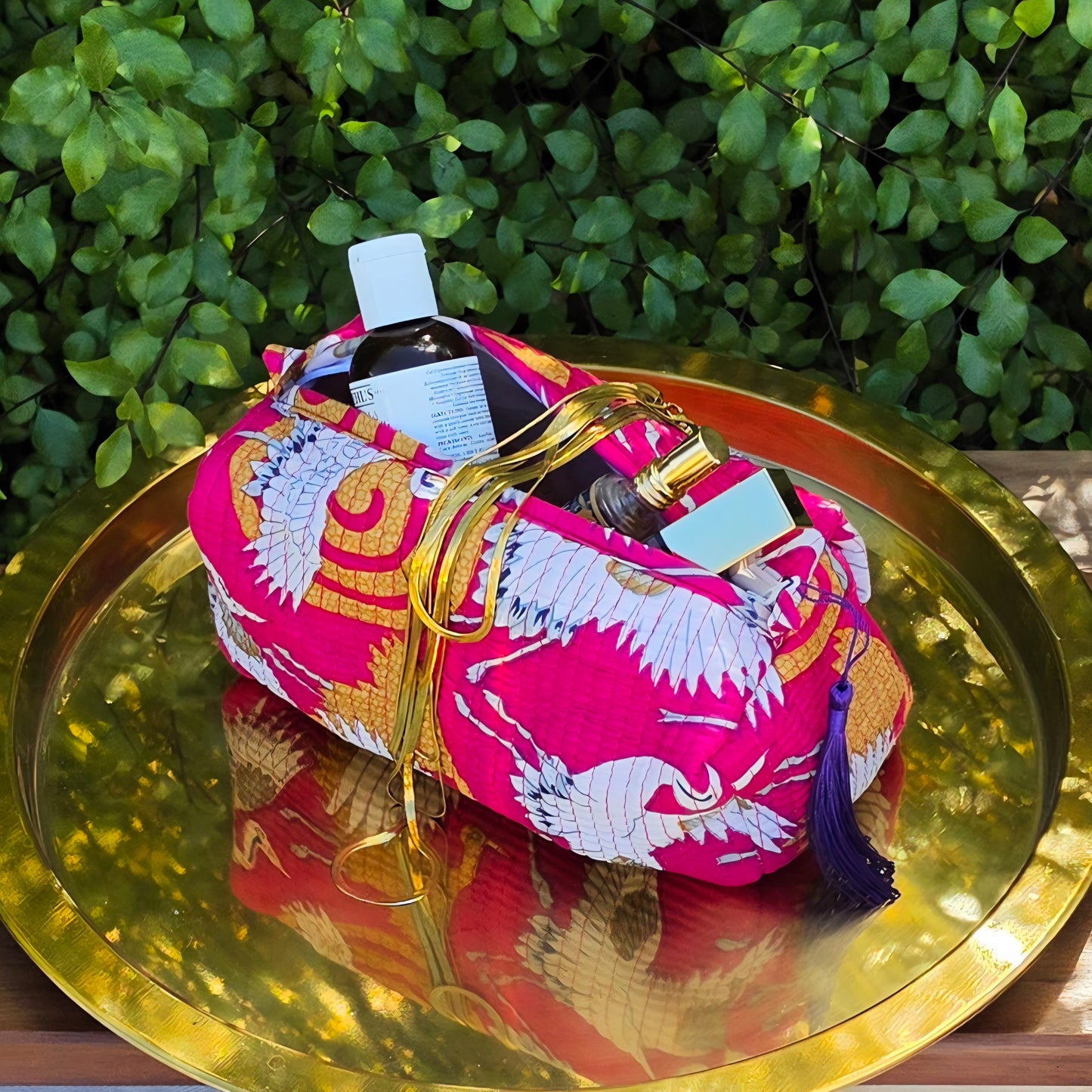 Wild Birds Make-up Bag