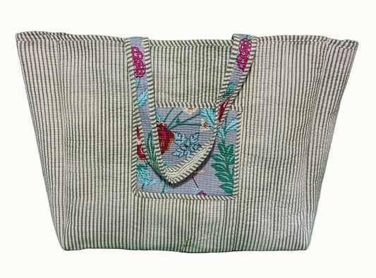 Earl Grey Jungle Tote Bag