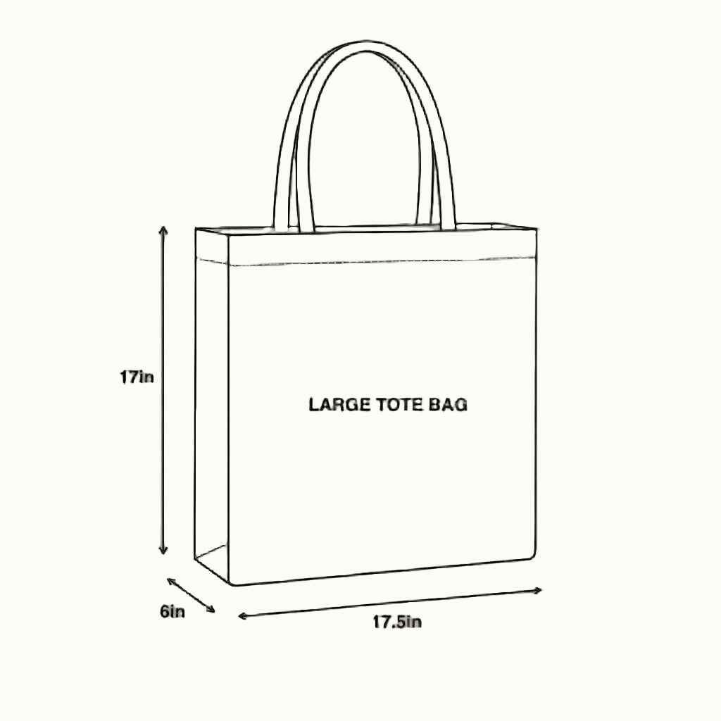 White Cheetah Tote Bag
