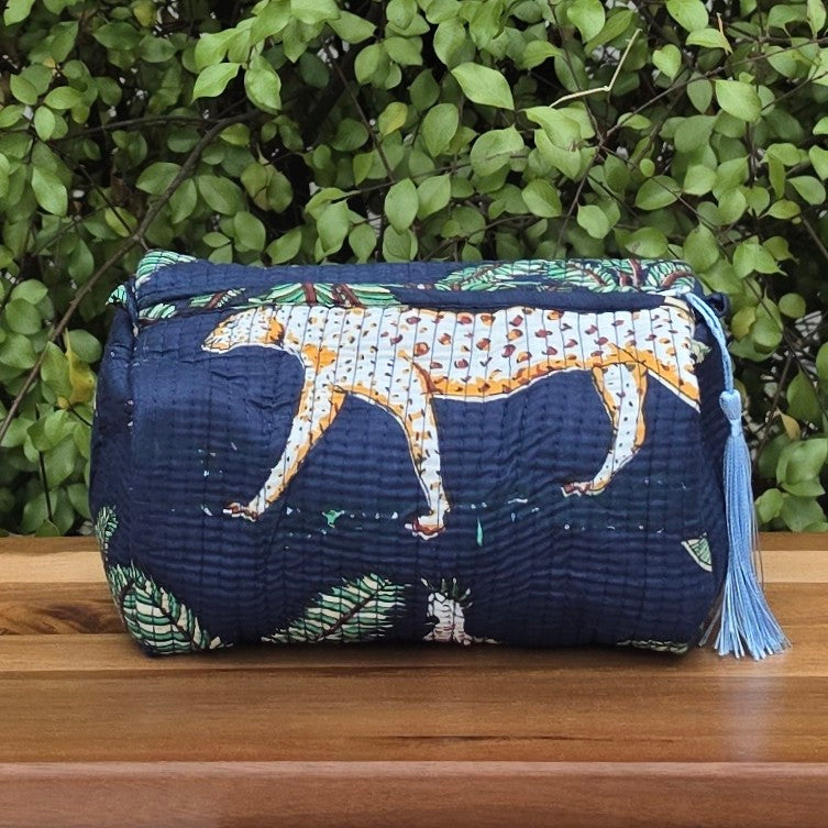 Cheetah Make-up Bag