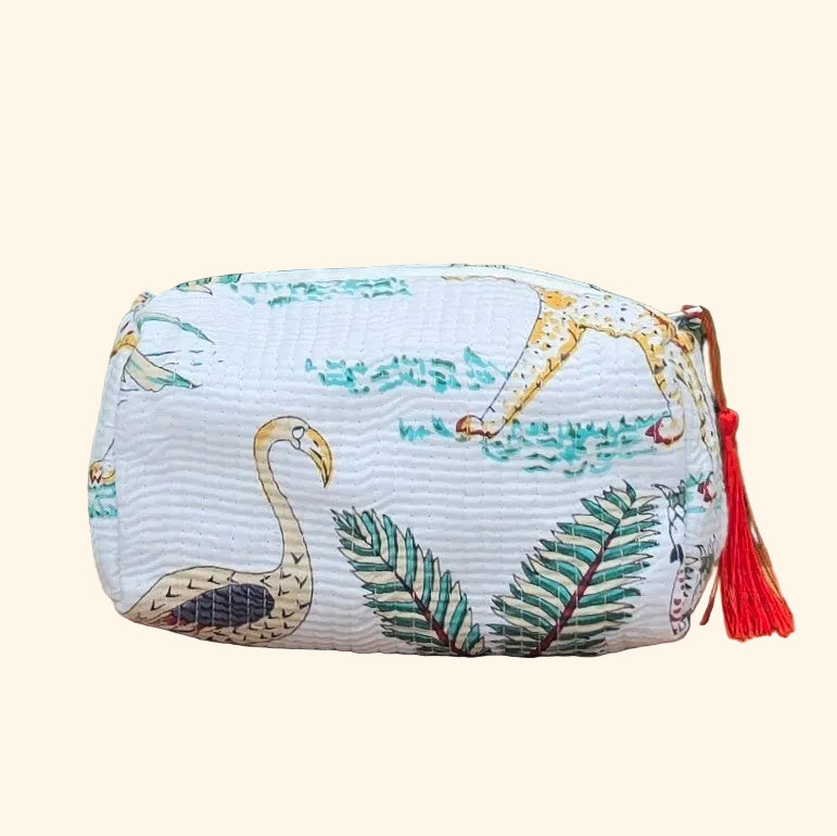 Cheetah Make-up Bag