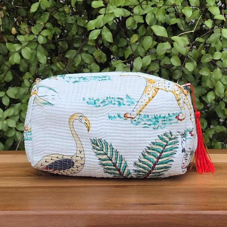 Cheetah Make-up Bag