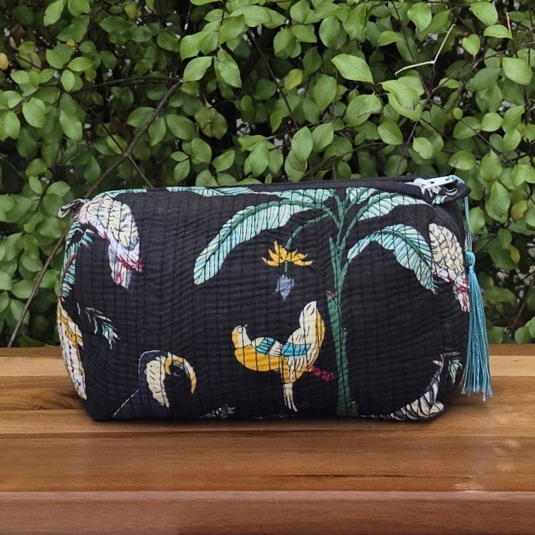 Cheetah Make-up Bag