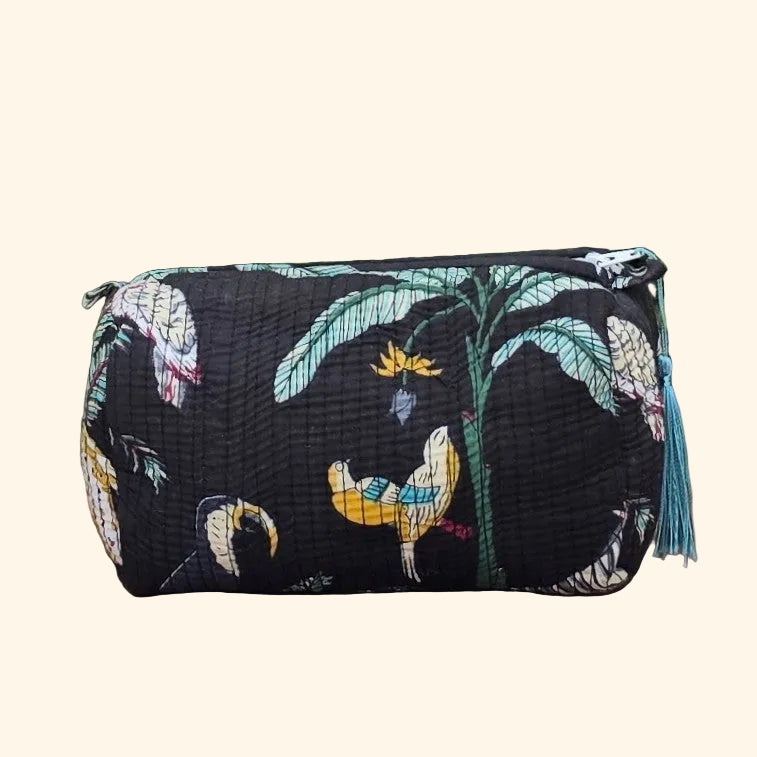 Cheetah Make-up Bag