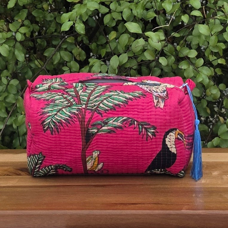 Cheetah Make-up Bag