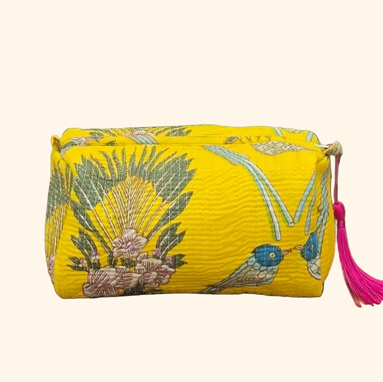 Birds in a Desert Make-up Bag