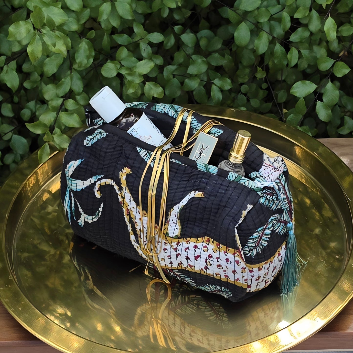 Cheetah Make-up Bag