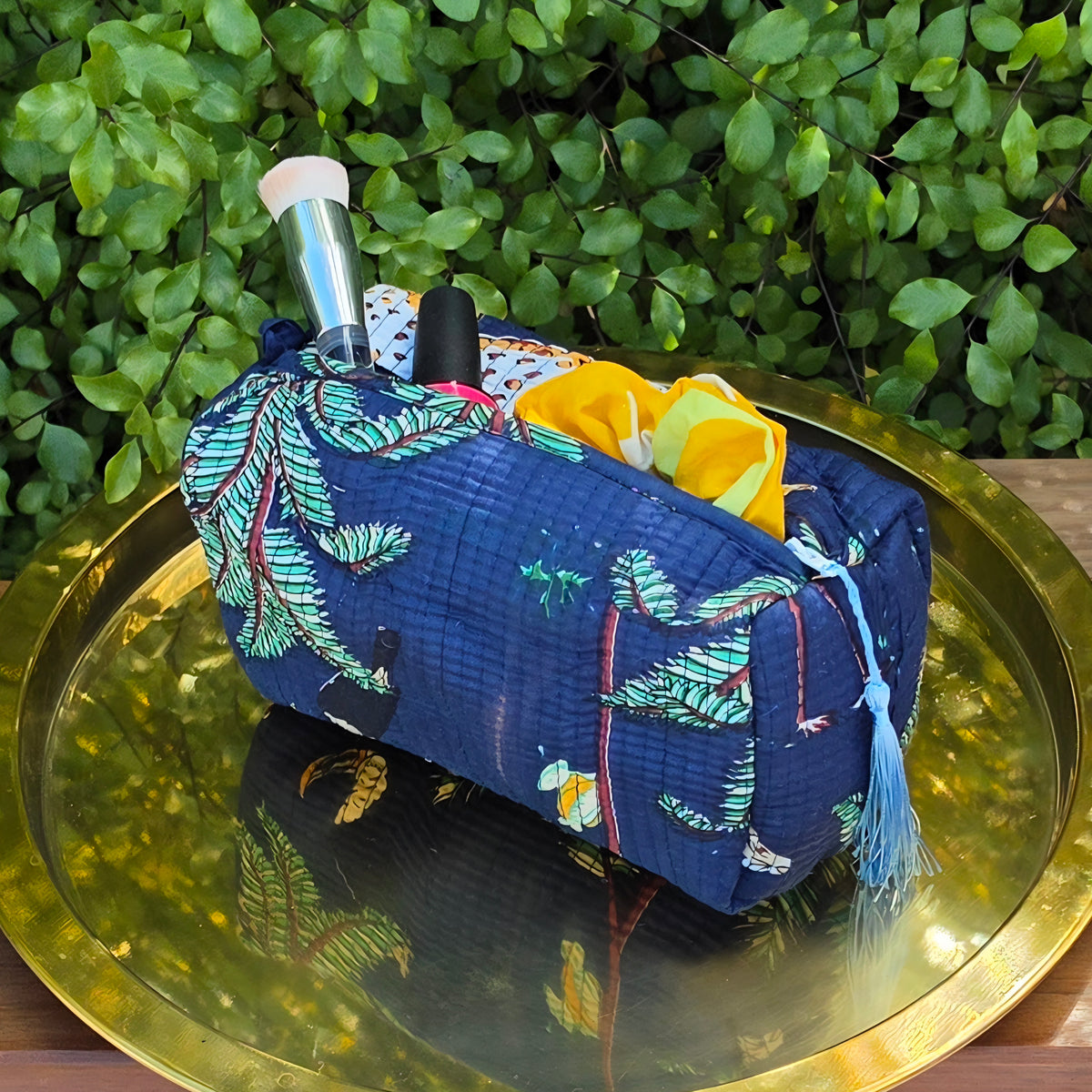 Cheetah Make-up Bag