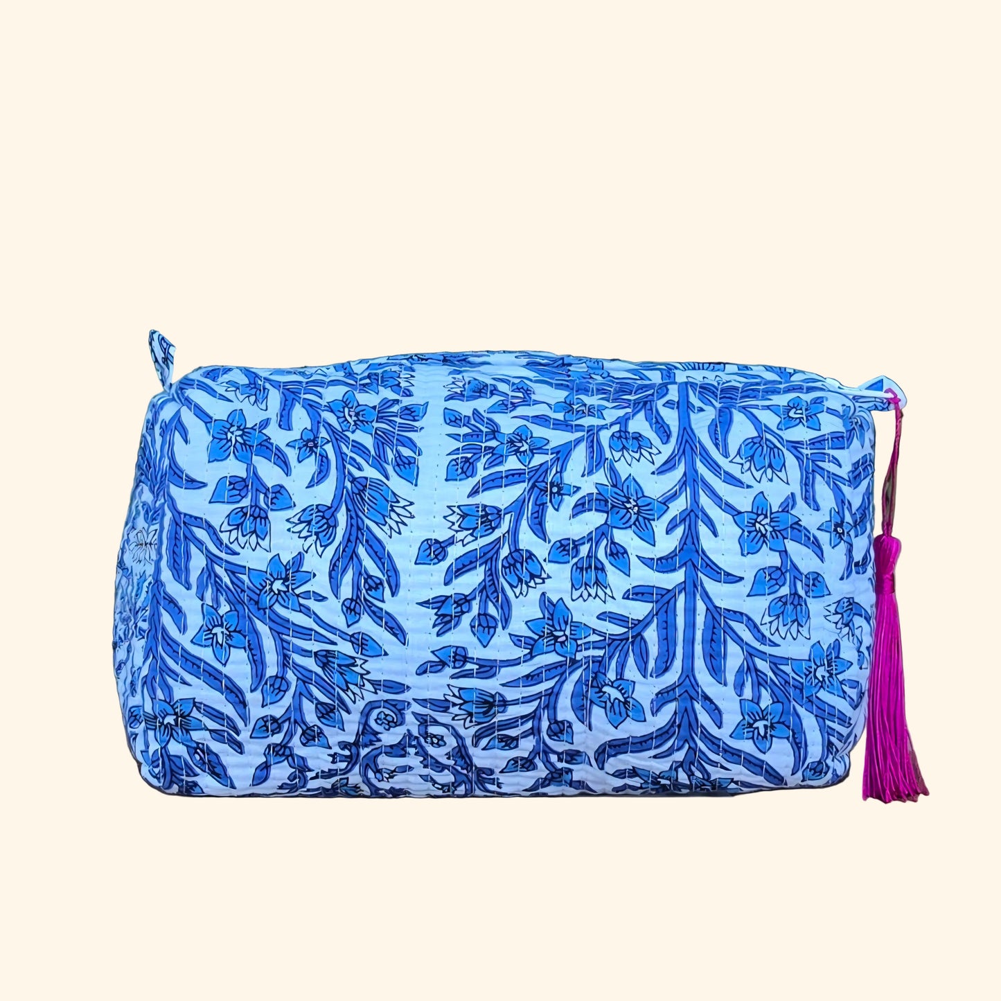 Blue Mosaic Make-up Bag