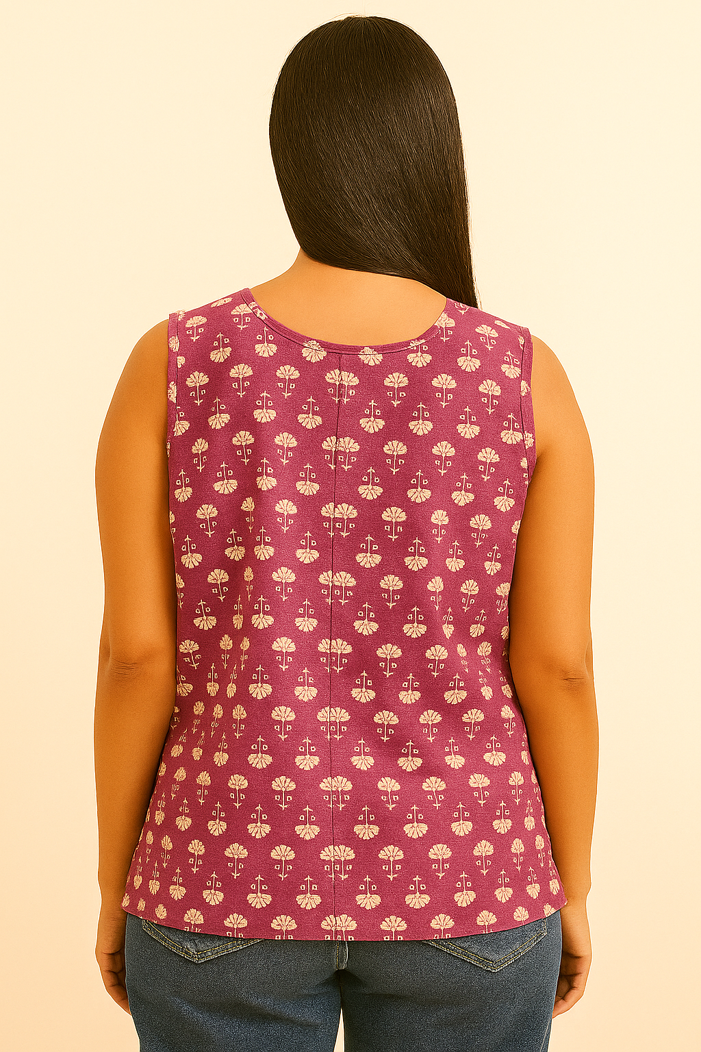 Purple Poppy Tank Top