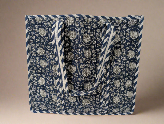 Blue Lotus Tote Bag