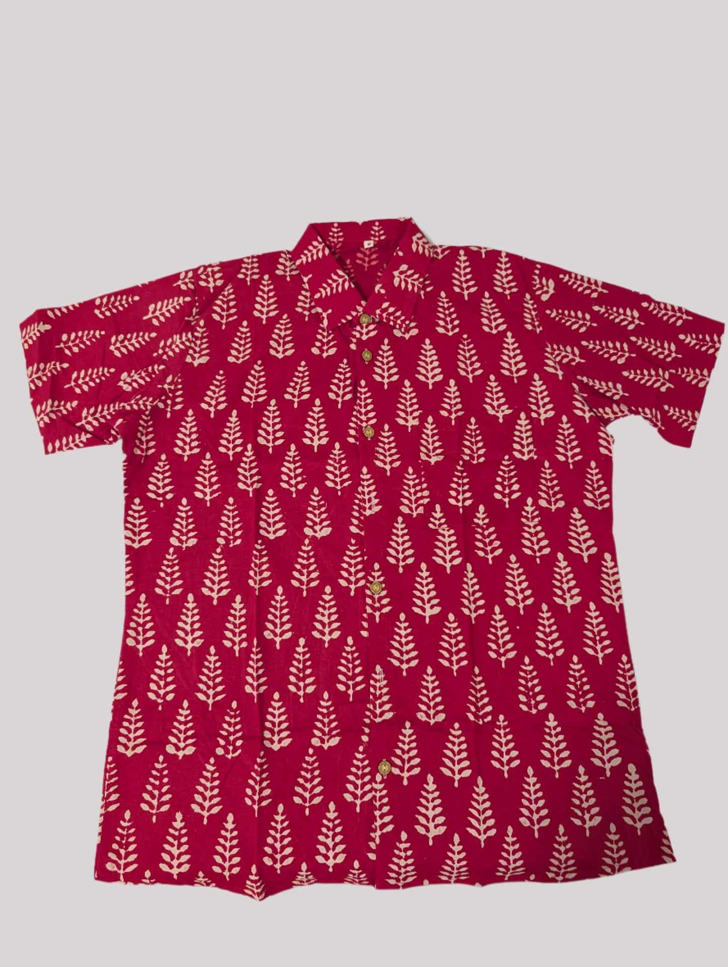 Red Ferns Summer Shirt
