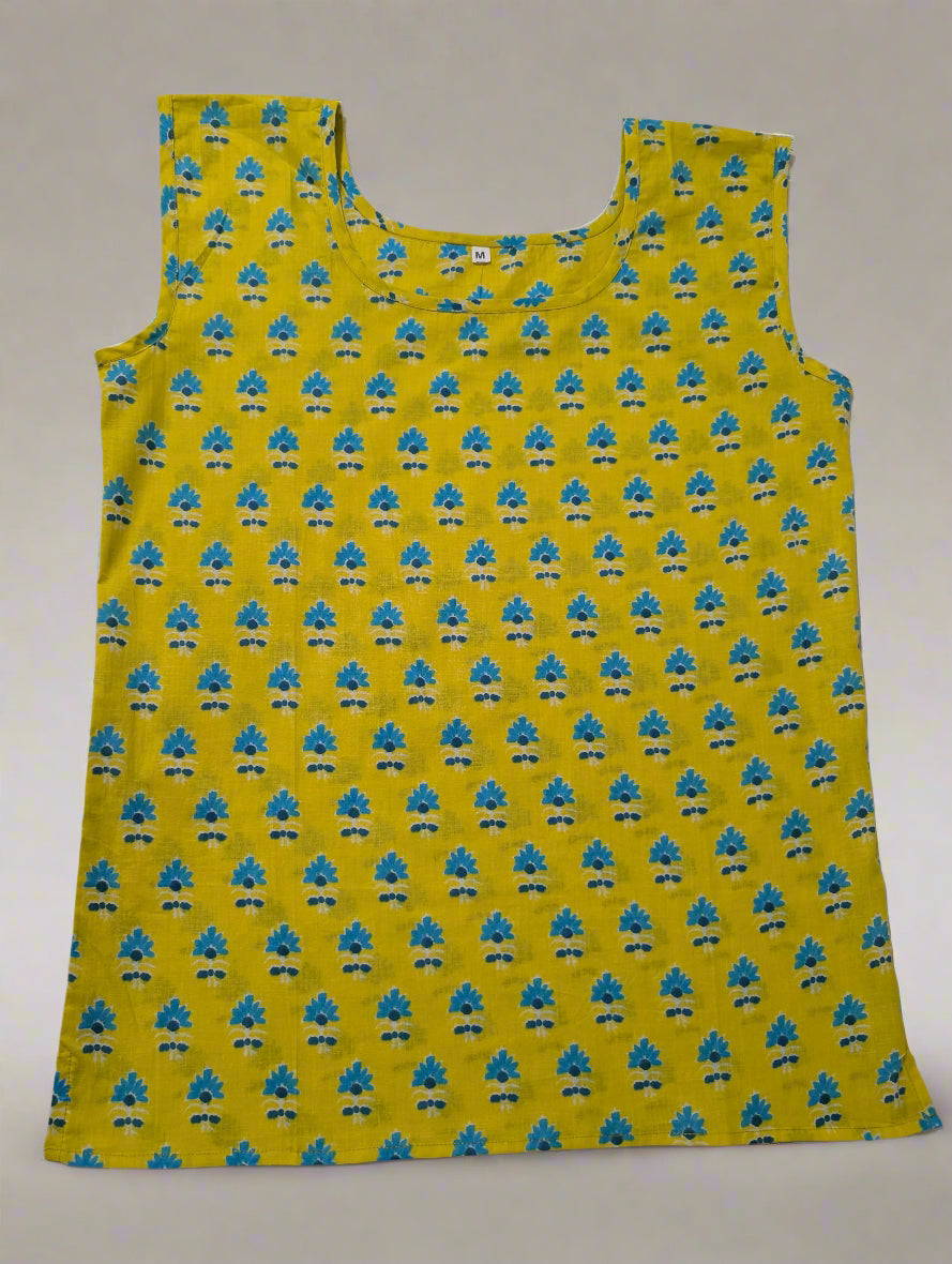 Yellow Dandelion Tank Top