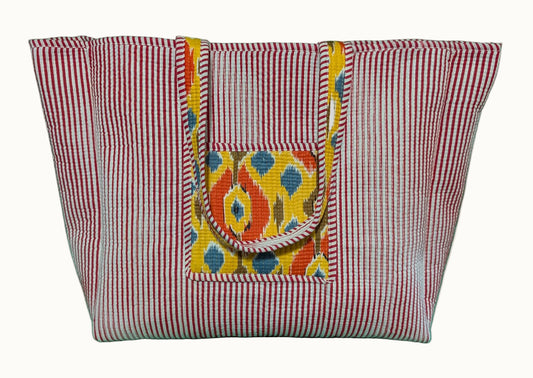 Yellow Holi Tote Bag
