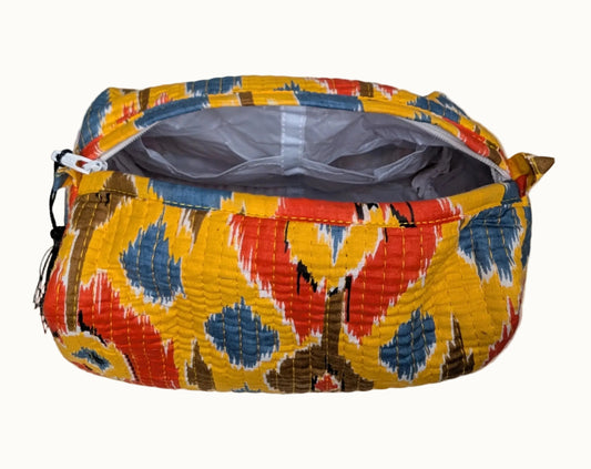 Yellow Holi Make-up Bag