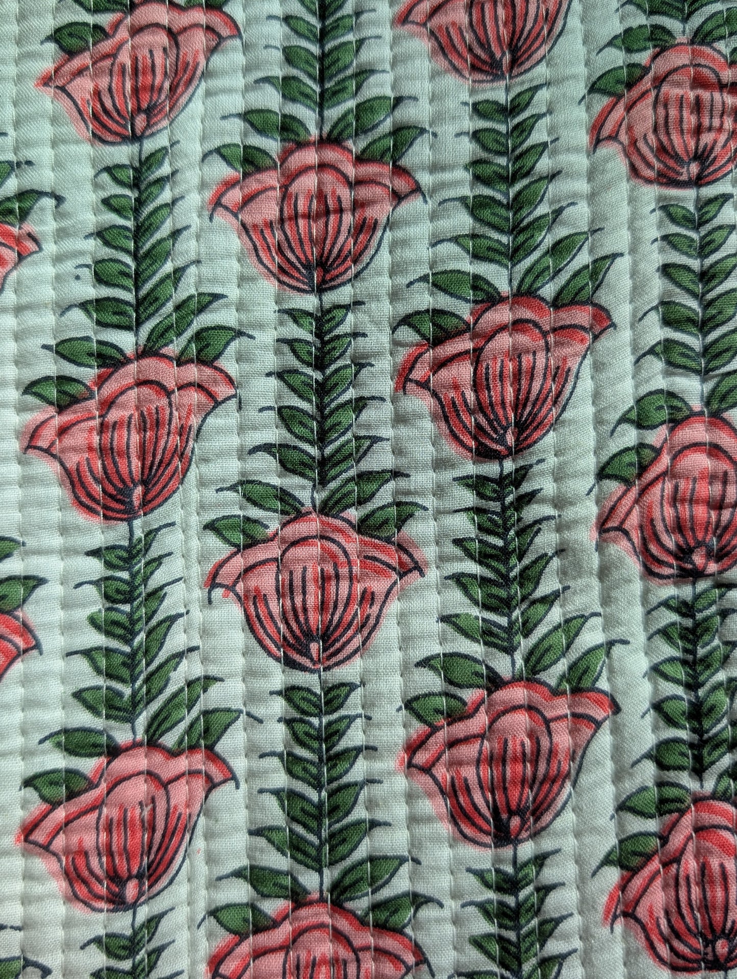 Floral Trelis Tote
