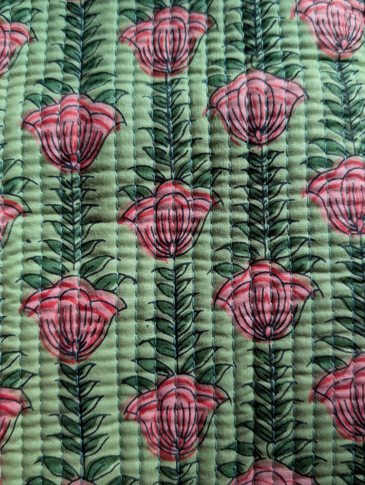 Floral Trelis Tote