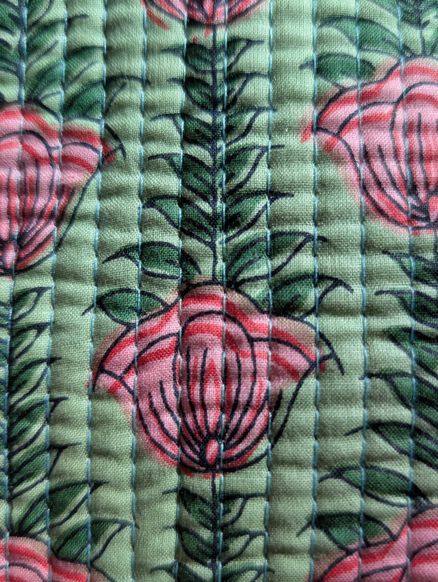 Floral Trelis Tote
