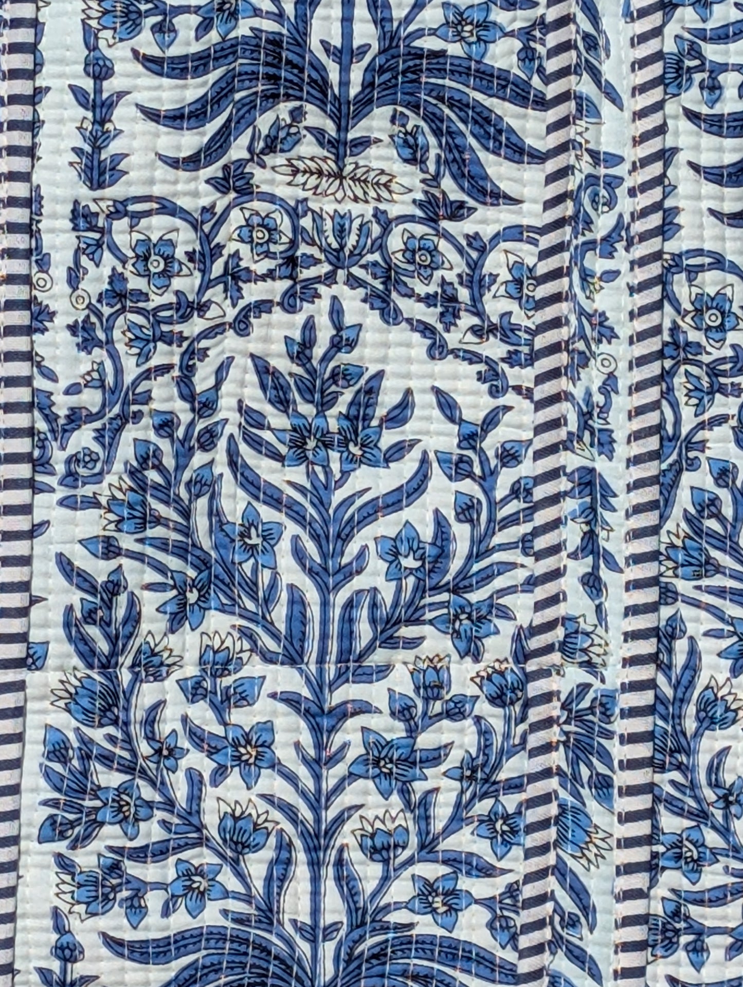 Blue Mosaic Tote