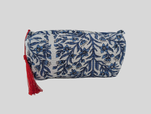 Blue Mosaic Toiletry Bag