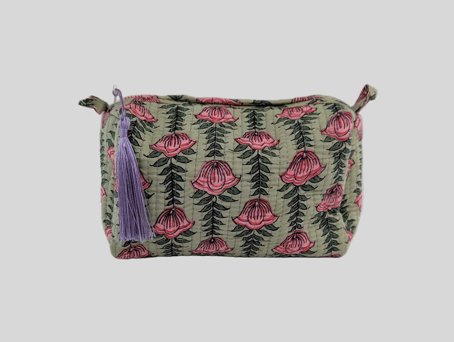 Floral Trelis Toiletry Bag