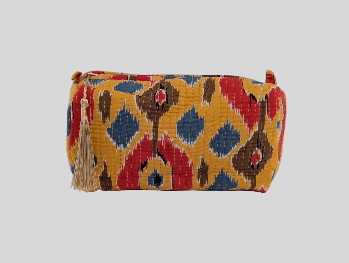 Yellow Holi Toiletry Bag