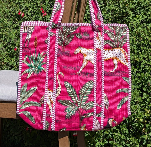 Cheetah Tote